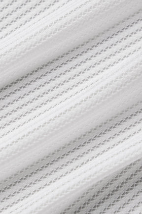 Striped Mesh Tropical Nights Flare Pant