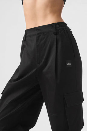 High-Waist Night Out Cargo Trouser