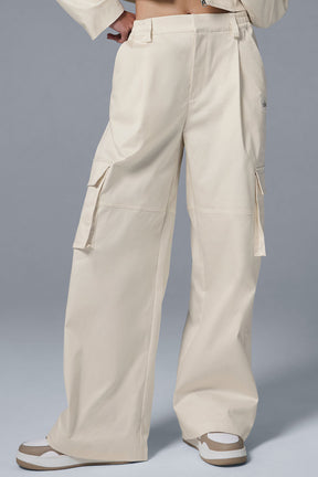 High-Waist Night Out Cargo Trouser