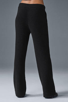 Snuggle Up Sweater High-Waist Wide Leg Pant