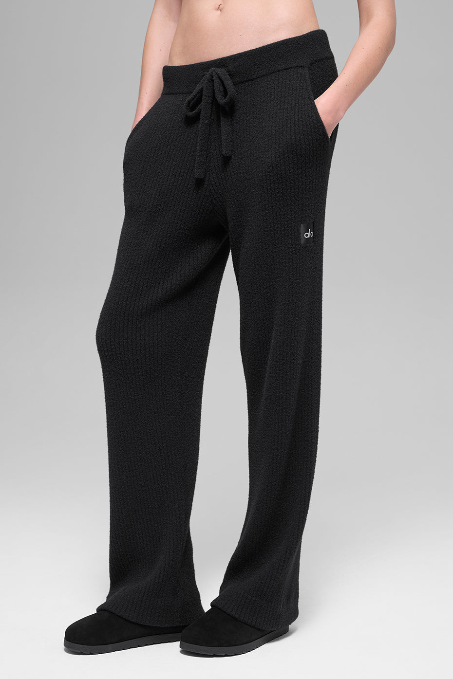 Snuggle Up Sweater High-Waist Wide Leg Pant