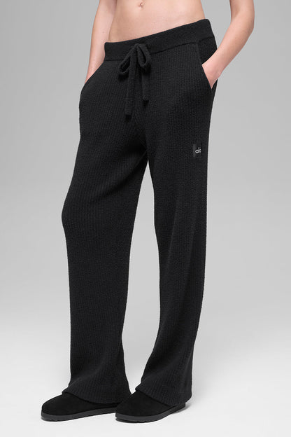 Snuggle Up Sweater High-Waist Wide Leg Pant