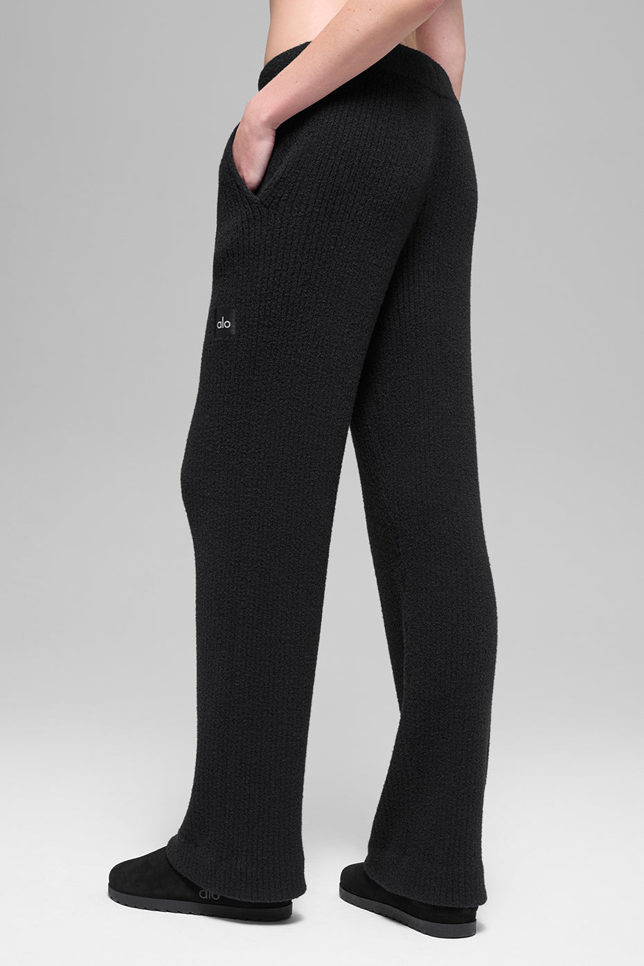 Snuggle Up Sweater High-Waist Wide Leg Pant
