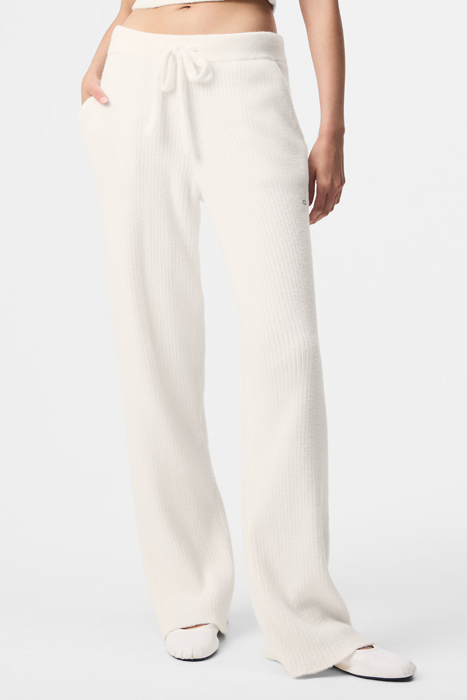 Snuggle Up Sweater High-Waist Wide Leg Pant