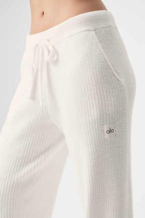 Snuggle Up Sweater High-Waist Wide Leg Pant