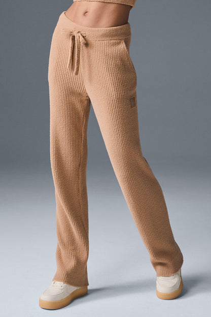 Snuggle Up Sweater High-Waist Wide Leg Pant