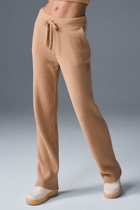 Snuggle Up Sweater High-Waist Wide Leg Pant