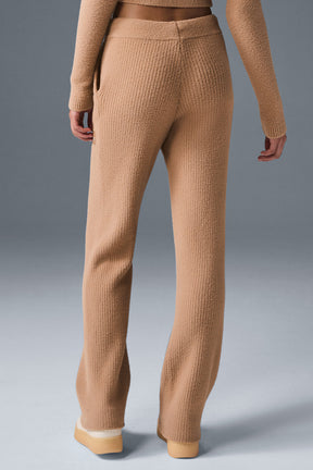 Snuggle Up Sweater High-Waist Wide Leg Pant