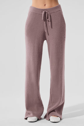 Snuggle Up Sweater High-Waist Wide Leg Pant