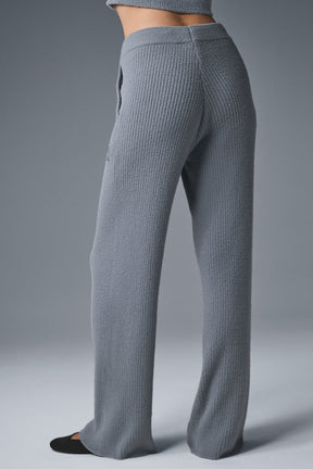 Snuggle Up Sweater High-Waist Wide Leg Pant