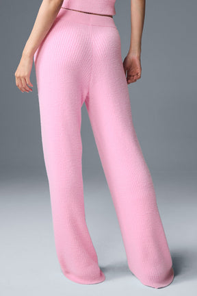 Snuggle Up Sweater High-Waist Wide Leg Pant