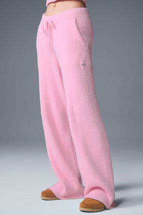 Snuggle Up Sweater High-Waist Wide Leg Pant