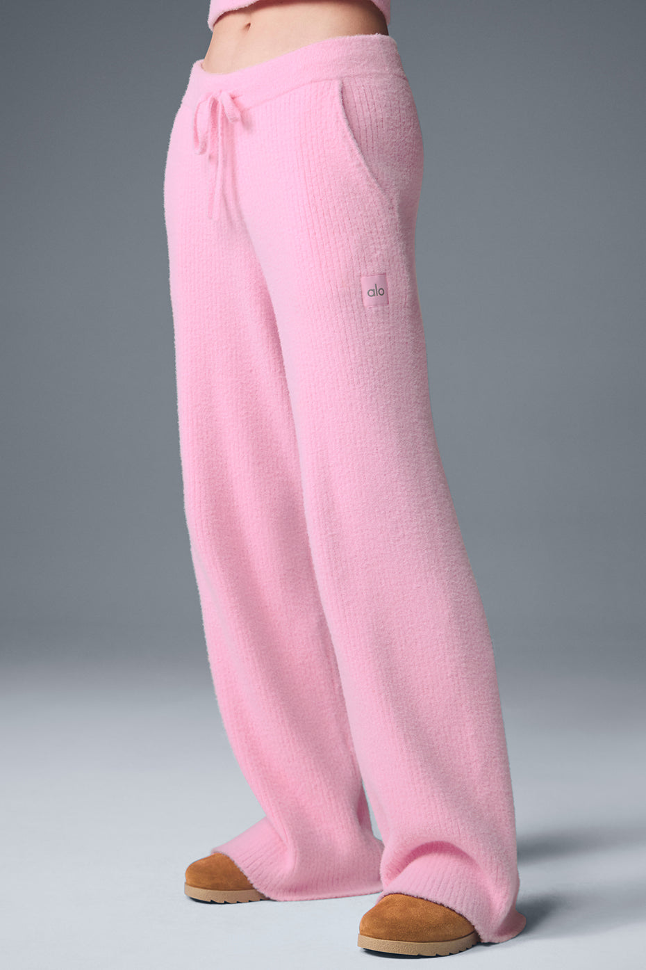 Snuggle Up Sweater High-Waist Wide Leg Pant