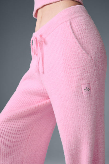 Snuggle Up Sweater High-Waist Wide Leg Pant