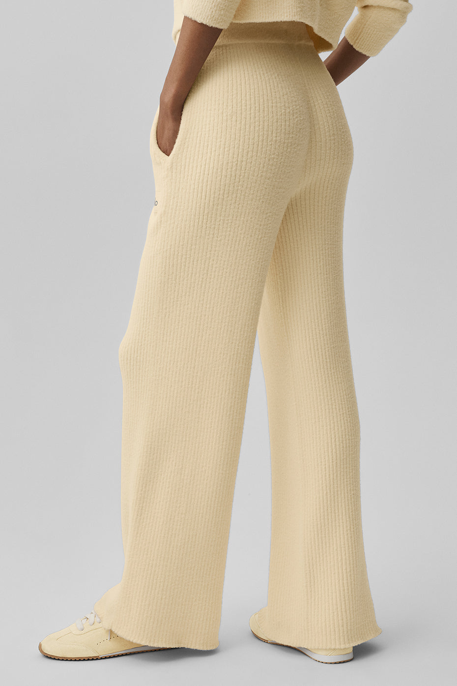 Snuggle Up Sweater High-Waist Wide Leg Pant