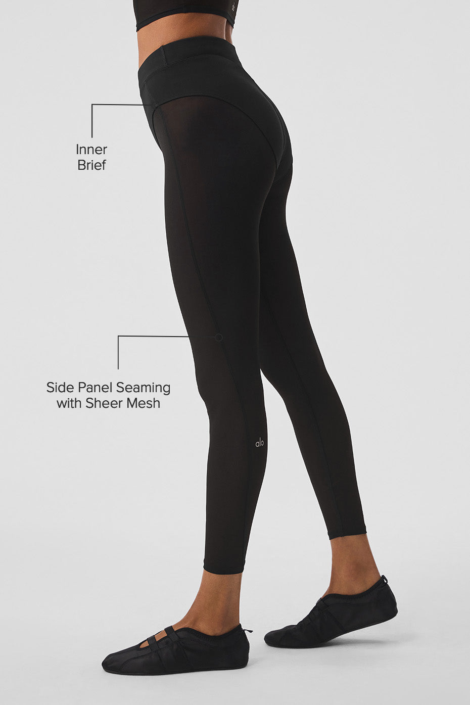 Airlift Mesh High-Waist 7/8 Tempo Legging