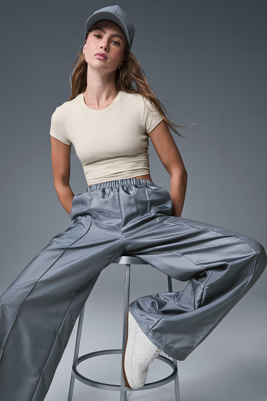 Afterglow Wide Leg Track Pant