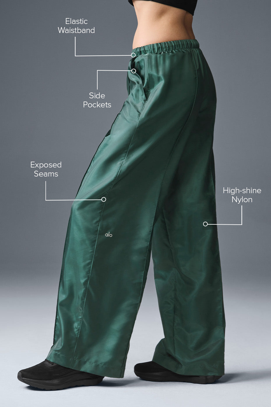 Afterglow Wide Leg Track Pant