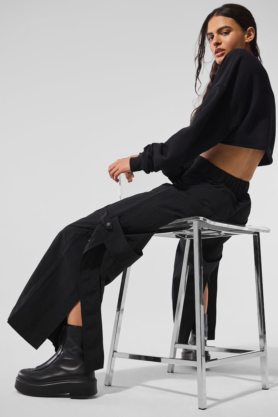 High-Waist Voyager Trouser