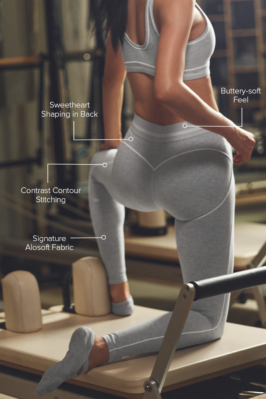 Alosoft High-Waist Heart Throb Legging