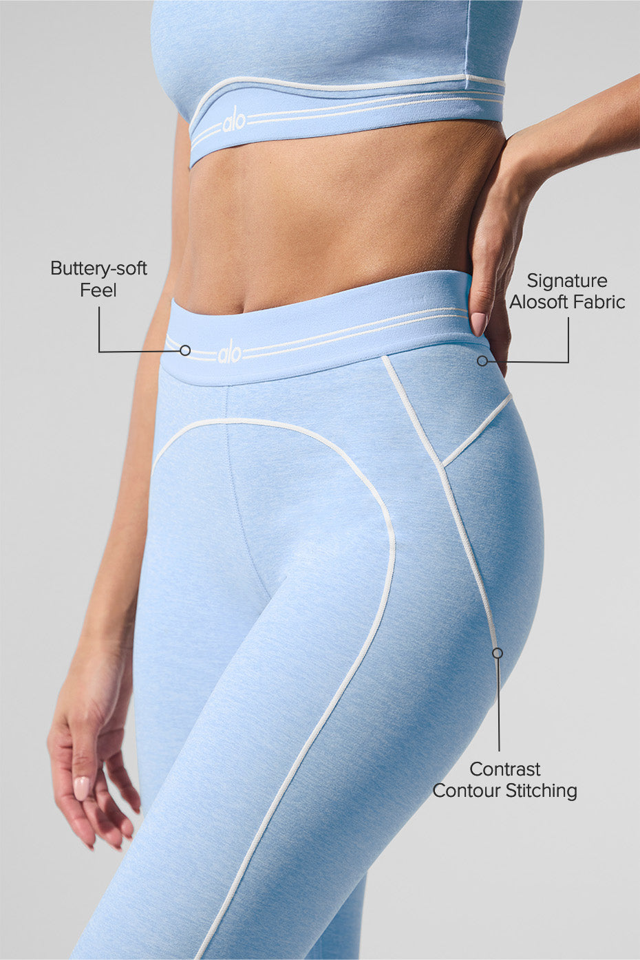 Alosoft High-Waist Heart Throb Legging