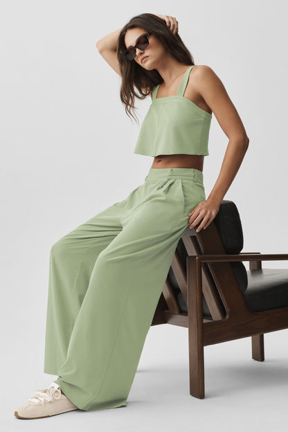 High-Waist Dreamscape Trouser (Long)