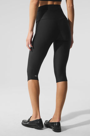 Airlift Mesh High-Waist Divine Capri