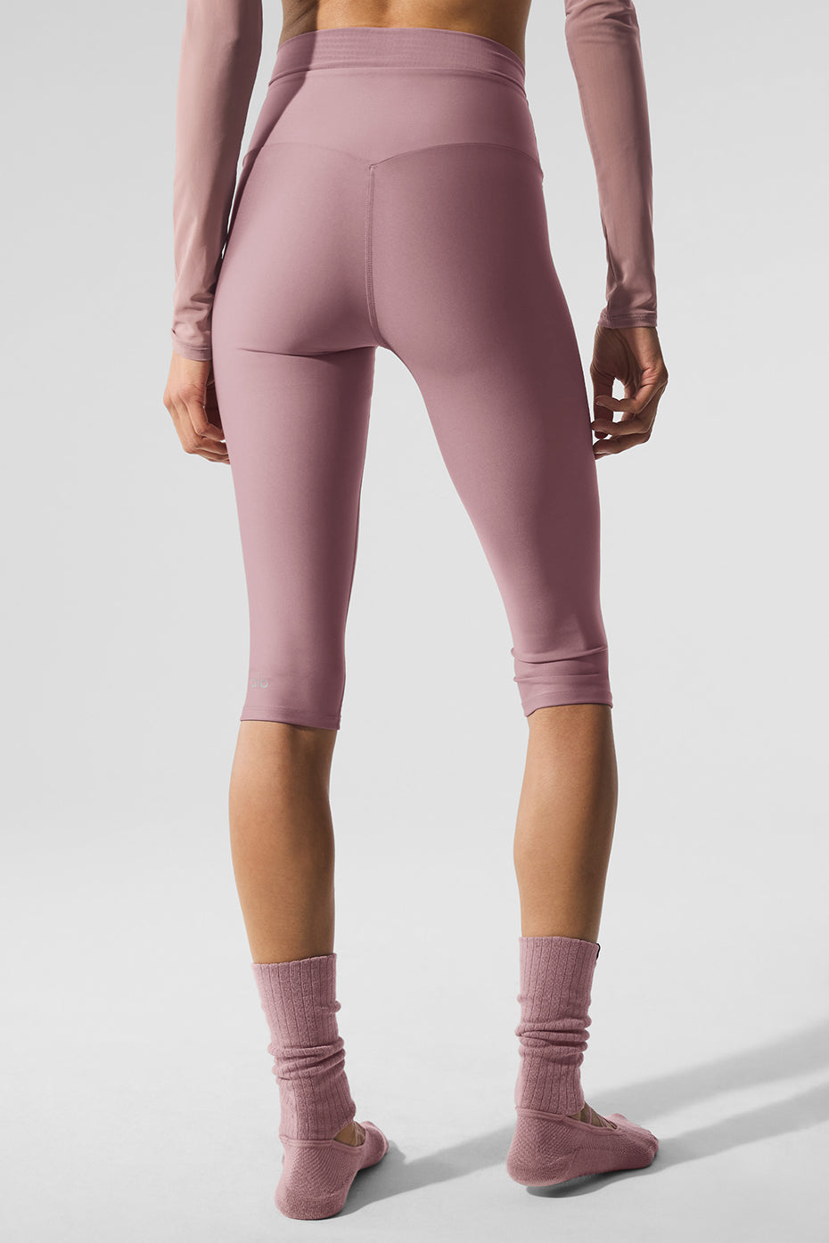 Airlift Mesh High-Waist Divine Capri