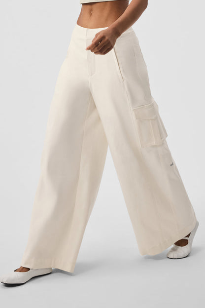 Show Off Cargo Wide Leg Trouser (Regular)