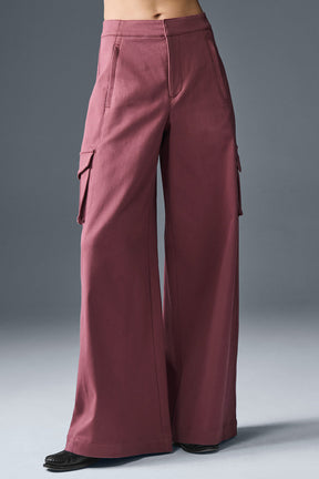 Show Off Cargo Wide Leg Trouser (Regular)