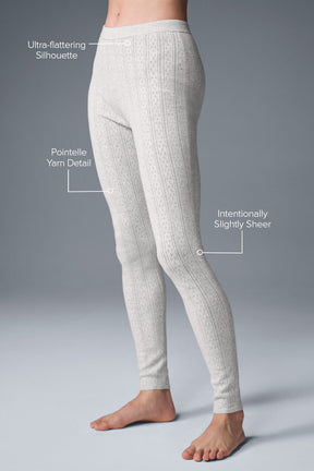 Pointelle Sweater High-Waist Be Mine Legging