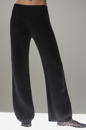 Winter Magic Cashmere Wide Leg Pant