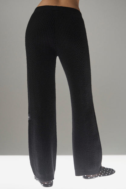 Winter Magic Cashmere Wide Leg Pant