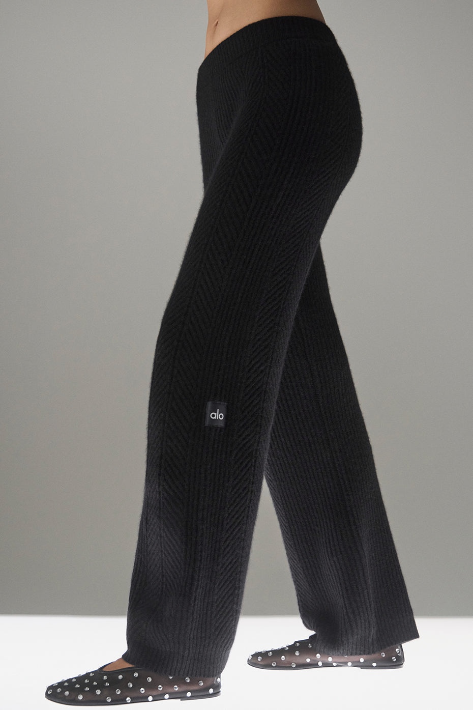 Winter Magic Cashmere Wide Leg Pant