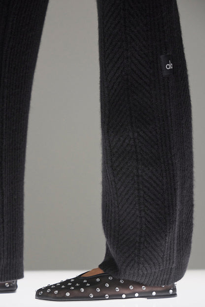 Winter Magic Cashmere Wide Leg Pant