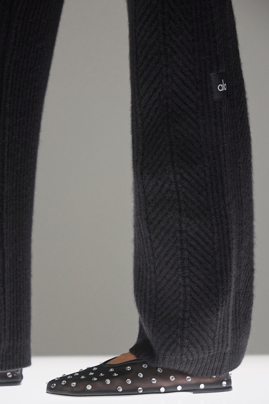 Winter Magic Cashmere Wide Leg Pant