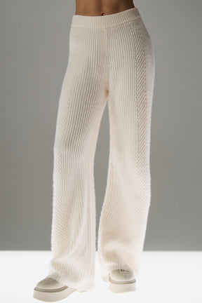Winter Magic Cashmere Wide Leg Pant