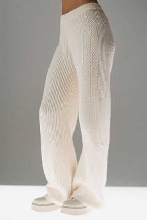 Winter Magic Cashmere Wide Leg Pant