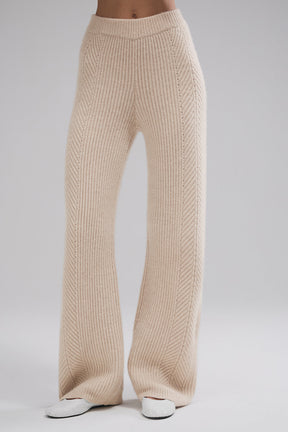 Winter Magic Cashmere Wide Leg Pant