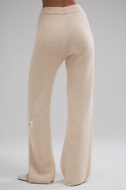 Winter Magic Cashmere Wide Leg Pant
