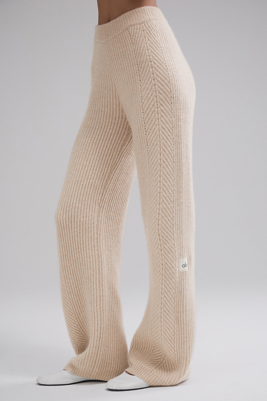 Winter Magic Cashmere Wide Leg Pant