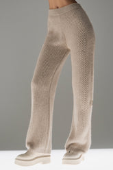 Winter Magic Cashmere Wide Leg Pant