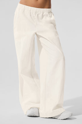 High-Waist Origin Wide Leg Track Pant