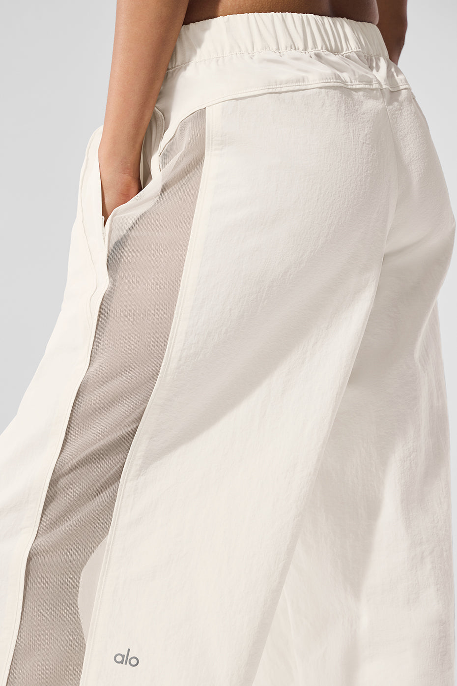 High-Waist Origin Wide Leg Track Pant