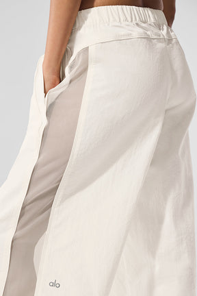 High-Waist Origin Wide Leg Track Pant