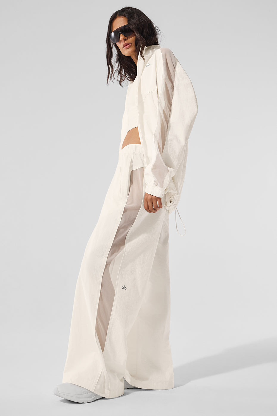 High-Waist Origin Wide Leg Track Pant