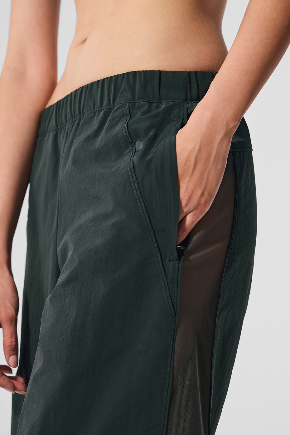 High-Waist Origin Wide Leg Track Pant