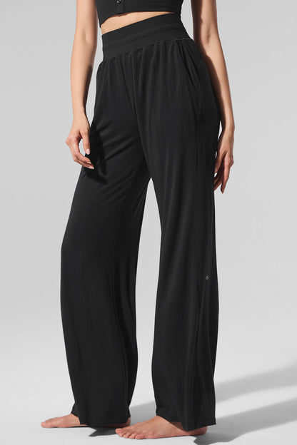 Semi-Sheer Delicate Lounge Flare Pant
