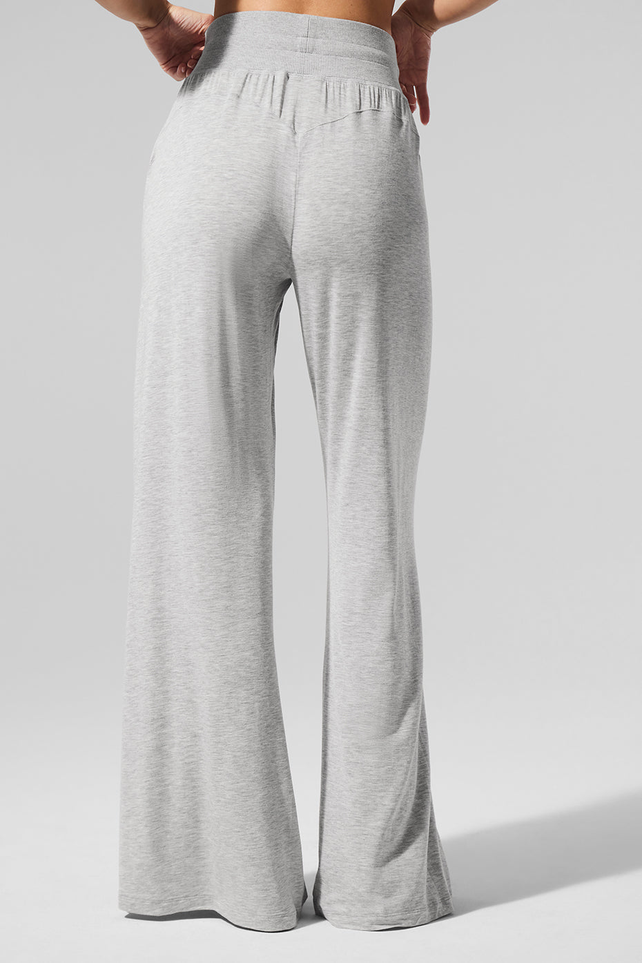 Semi-Sheer Delicate Lounge Flare Pant