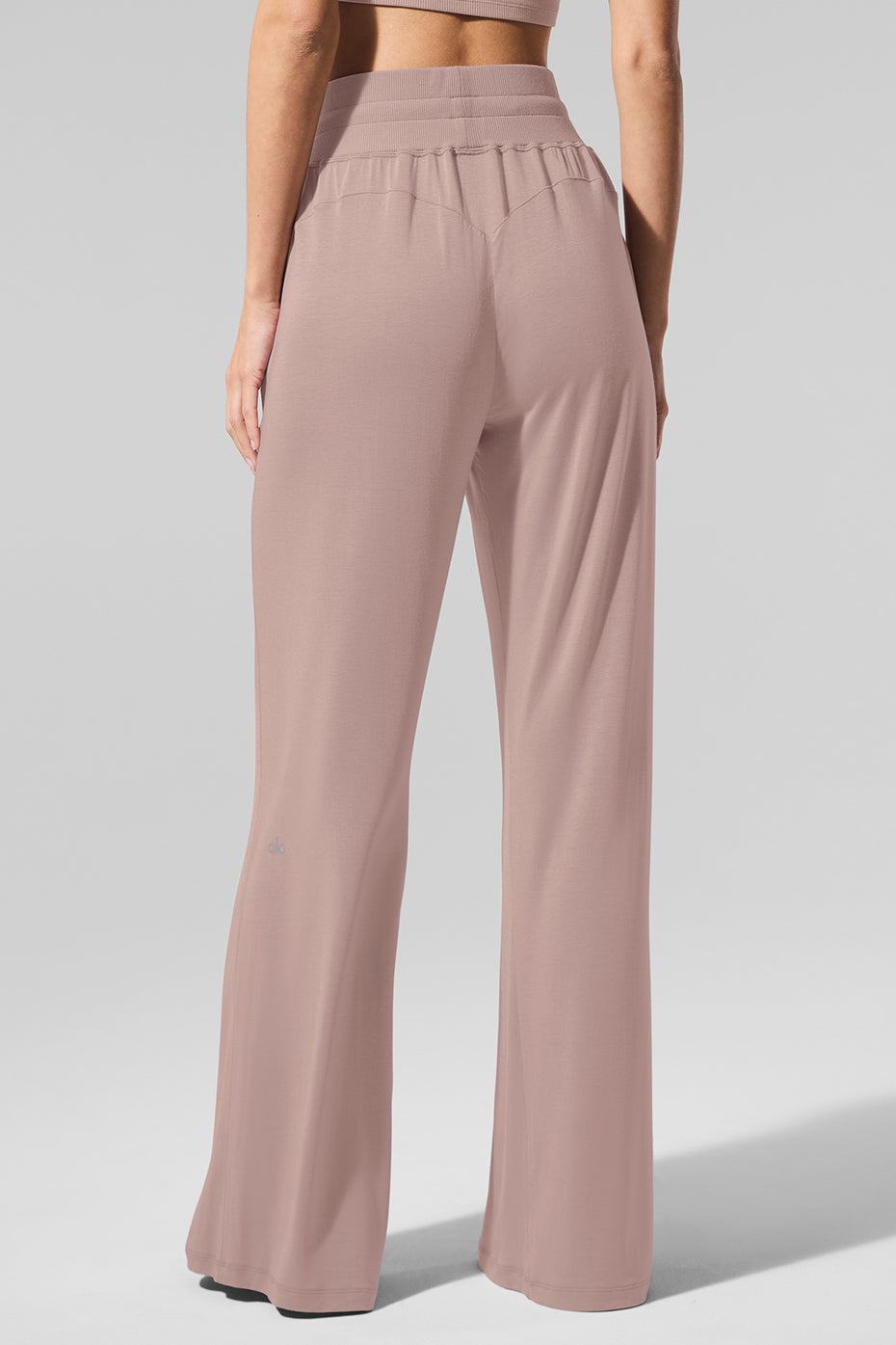 Semi-Sheer Delicate Lounge Flare Pant